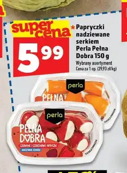 Topaz Papryczki nadziewane serkiem Perla Pełna Dobra oferta