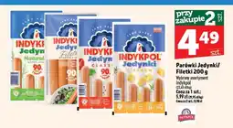 Topaz Parówki Jedynki Natural Indykpol oferta