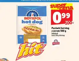 Topaz Parówki hot dog z serem Indykpol oferta