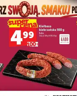 Topaz Kiełbasa biebrzańska Kabo oferta