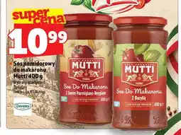 Topaz Sos pomidorowy do makaronu z serem Parmigiano Reggiano Mutti oferta