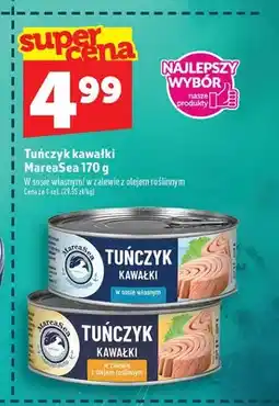 Topaz Tuńczyk kawałki MareaSea w sosie własnym oferta
