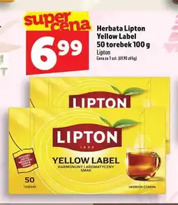 Topaz Herbata Lipton Yellow Label oferta