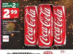 Topaz Napój gazowany Coca-Cola Original oferta