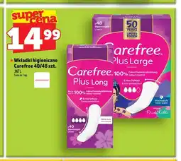 Topaz Wkładki higieniczne Carefree Plus Long oferta