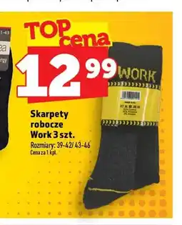 Topaz Skarpety robocze Work 3-pak oferta