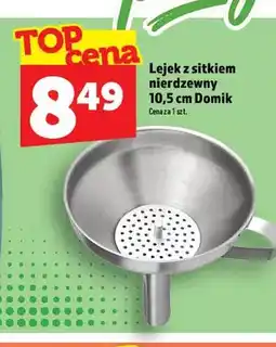 Topaz Lejek z sitkiem nierdzewny 10,5 cm Domik oferta