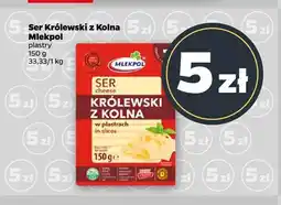 Netto Ser Królewski z Kolna w plastrach Mlekpol oferta