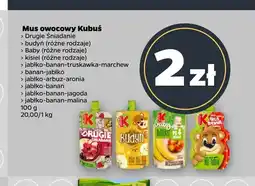 Netto Mus owocowy Kubuś Drugie Śniadanie oferta