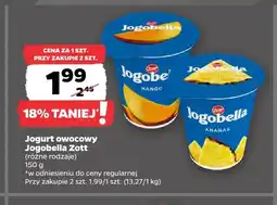 Netto Jogurt owocowy Jogobella mango Zott oferta
