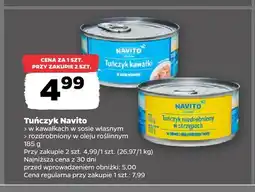 Netto Tuńczyk w kawałkach w sosie własnym Navito oferta