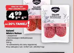 Netto Salami pepperoni Mistrz Rohus oferta