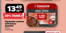 Netto Big burger wołowy Grill House Sokołów oferta