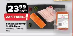 Netto Boczek wędzony surowy Stół Sołtysa oferta