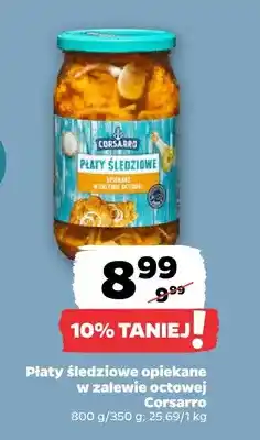 Netto Płaty śledziowe opiekane w zalewie octowej Corsarro oferta