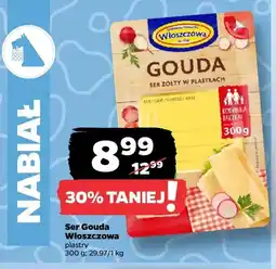 Netto Ser gouda w plastrach Włoszczowa oferta