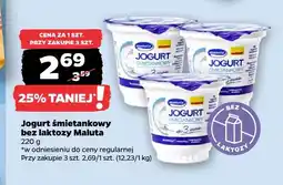 Netto Jogurt śmietankowy bez laktozy Maluta oferta