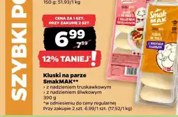 Netto Kluski na parze z nadzieniem truskawkowym SmakMAK oferta