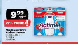Netto Napój jogurtowy Actimel Danone 6-pak oferta