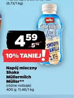 Netto Napój mleczny Shake Müllermilch Müller oferta
