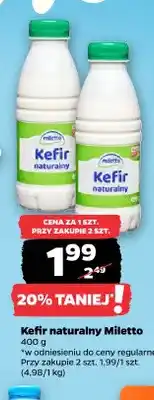 Netto Kefir naturalny Miletto oferta