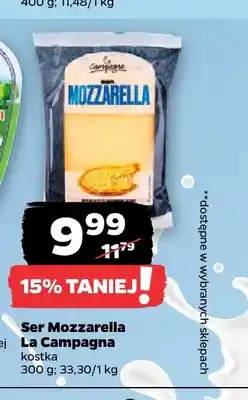 Netto Ser mozzarella La Campagna kostka oferta