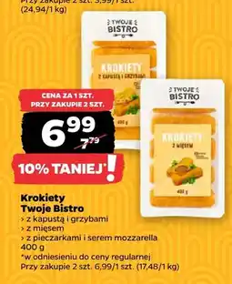 Netto Krokiety z mięsem Twoje Bistro oferta