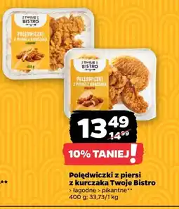 Netto Polędwiczki z piersi z kurczaka łagodne Twoje Bistro oferta