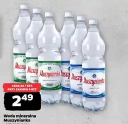 Netto Woda mineralna gazowana niskonasycona Muszynianka oferta