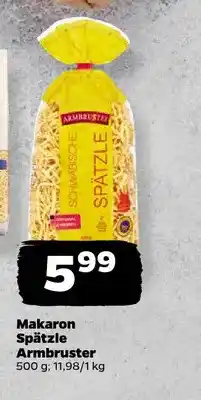 Netto Makaron Spätzle Armbruster oferta
