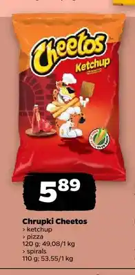 Netto Chrupki Cheetos ketchup oferta