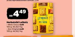 Netto Herbatniki Leibniz Minis Choco oferta