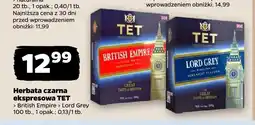 Netto Herbata czarna ekspresowa TET British Empire oferta