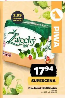 Netto Piwo Žatecký Světlý Ležák 6-pak oferta