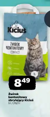 Netto Żwirek bentonitowy zbrylający Kiciuś oferta