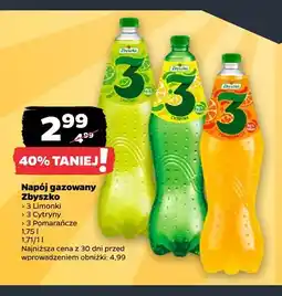 Netto Napój gazowany Zbyszko 3 Limonki oferta