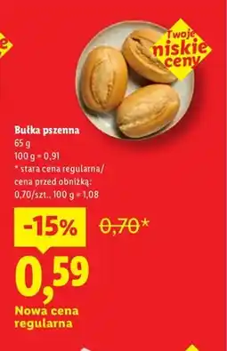 Lidl Bułka pszenna oferta