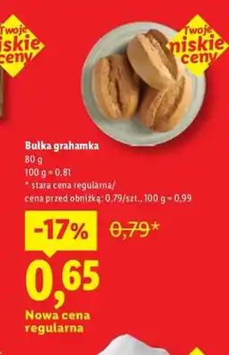 Lidl Bułka grahamka oferta
