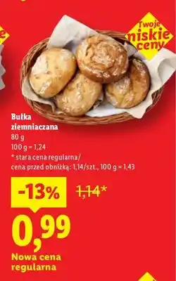 Lidl Bułka ziemniaczana oferta