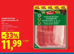 Lidl Szynka szwarcwaldzka XXL Dulano Selection oferta