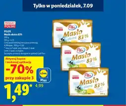Lidl Masło ekstra Pilos 83% oferta