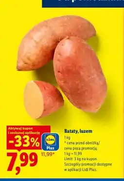 Lidl Bataty oferta