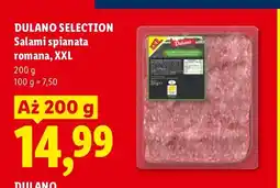 Lidl Salami spianata romana XXL Dulano Selection oferta