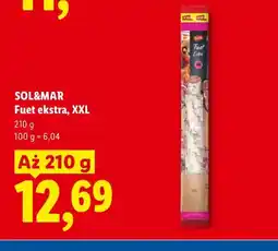 Lidl Fuet ekstra XXL Sol & Mar oferta