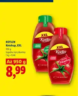 Lidl Ketchup XXL łagodny Kotlin oferta