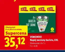 Lidl Napój owsiany barista XXL 8-pak Vemondo oferta