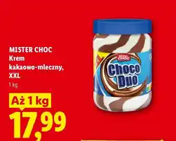 Lidl Krem kakaowo-mleczny XXL Mister Choc oferta