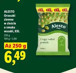 Lidl Orzeszki ziemne w cieście o smaku wasabi XXL Alesto oferta