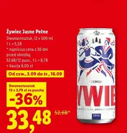 Lidl Piwo Żywiec 12-pak oferta