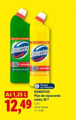 Lidl Płyn do czyszczenia toalet XL Pine Fresh Domestos oferta